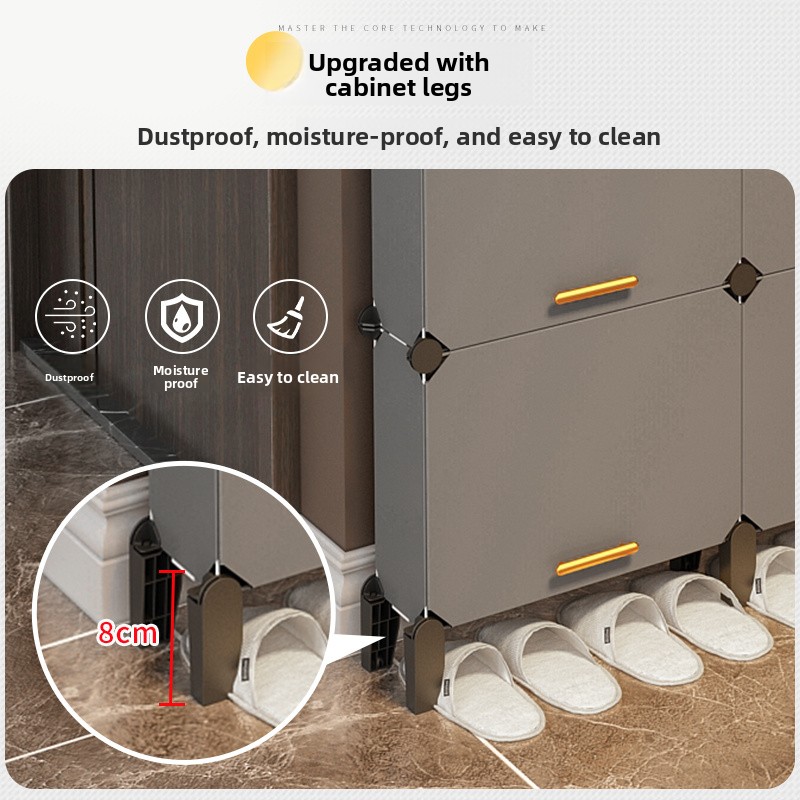 Mobiletto ultra sottile per l'ingresso di casa, mobiletto a muro salvaspazio per l'ingresso, scarpiera piccola, stretta e semplice_voghion.com