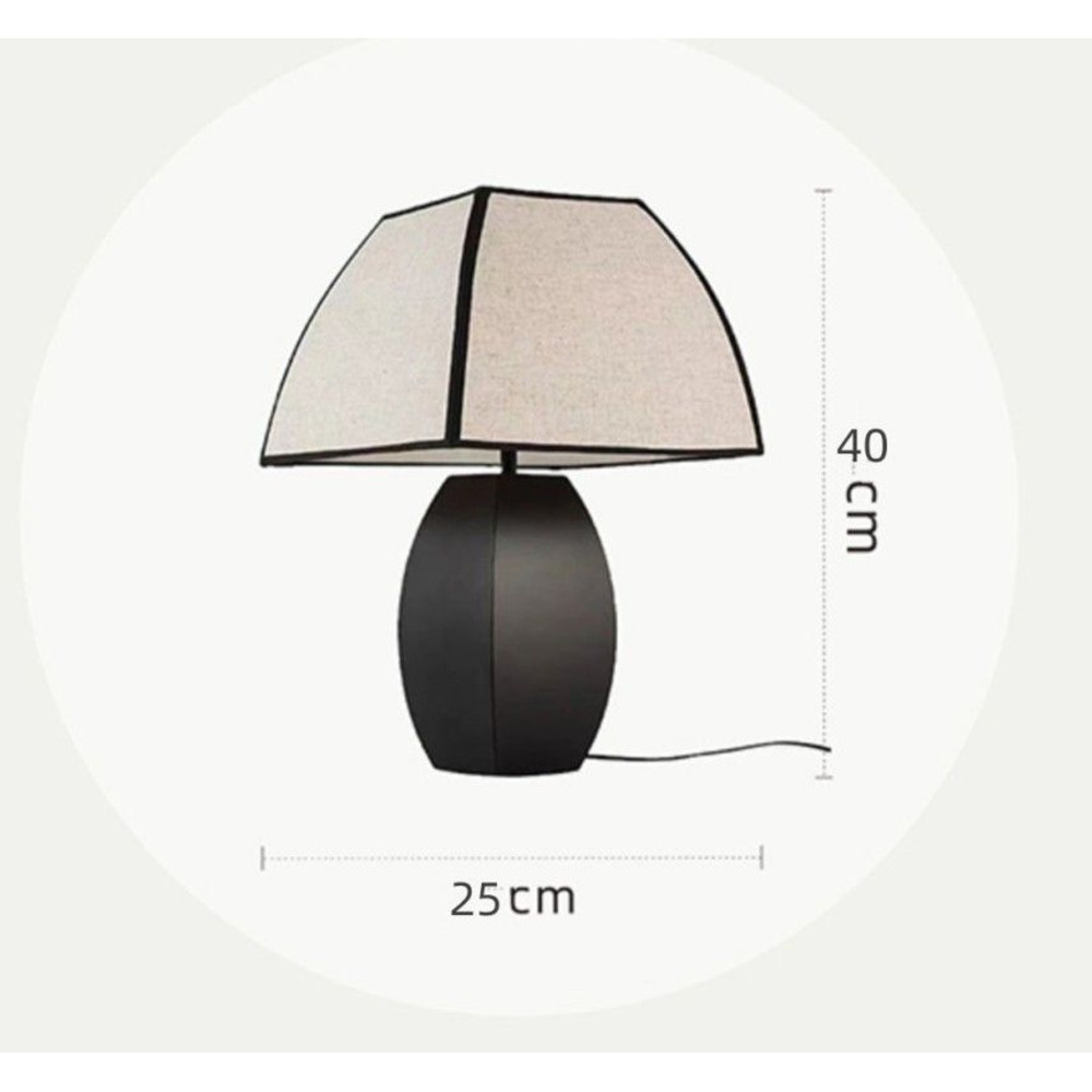 Moderner minimalistischer Vintage-Tisch für Wohnzimmer, Arbeitszimmer, Schlafzimmer, Nachttischlampe, neuer chinesischer Stil, gemütliches High-End_voghion.com