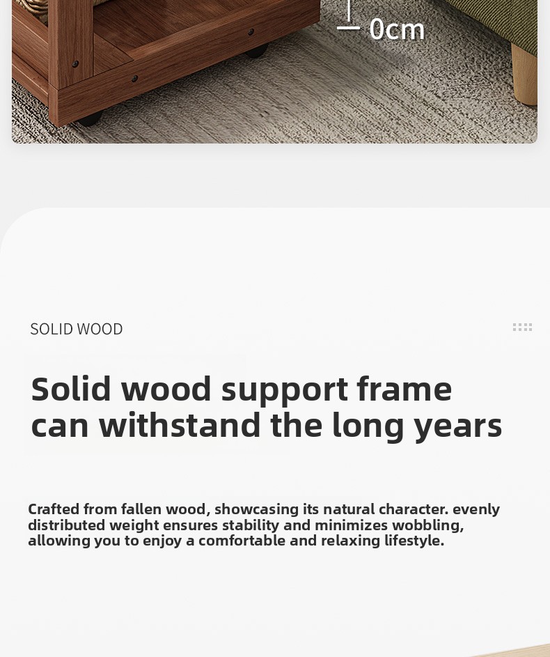 Table de chevet mobile en bois massif pour salon, maison, petit chariot, canapé, table à thé_voghion.com