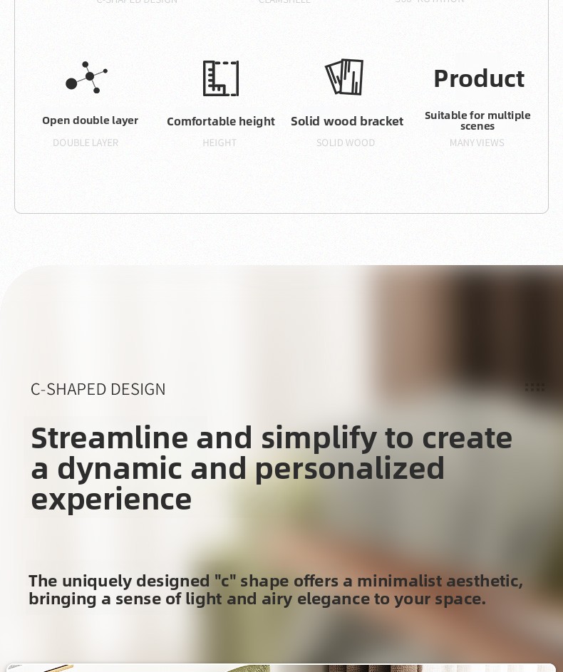 Table de chevet mobile en bois massif pour salon, maison, petit chariot, canapé, table à thé_voghion.com