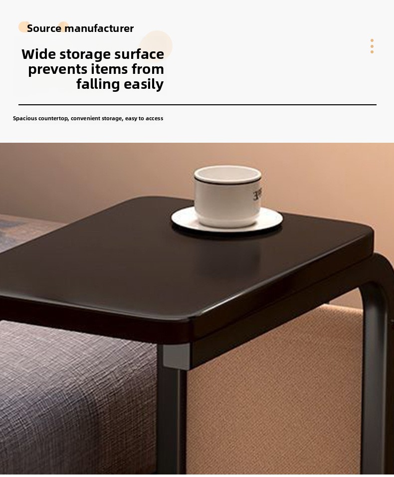 Étagère de rangement pour la maison, table de chevet moderne et simple pour appartement, rangement pour chambre et salon, sur pied_voghion.com