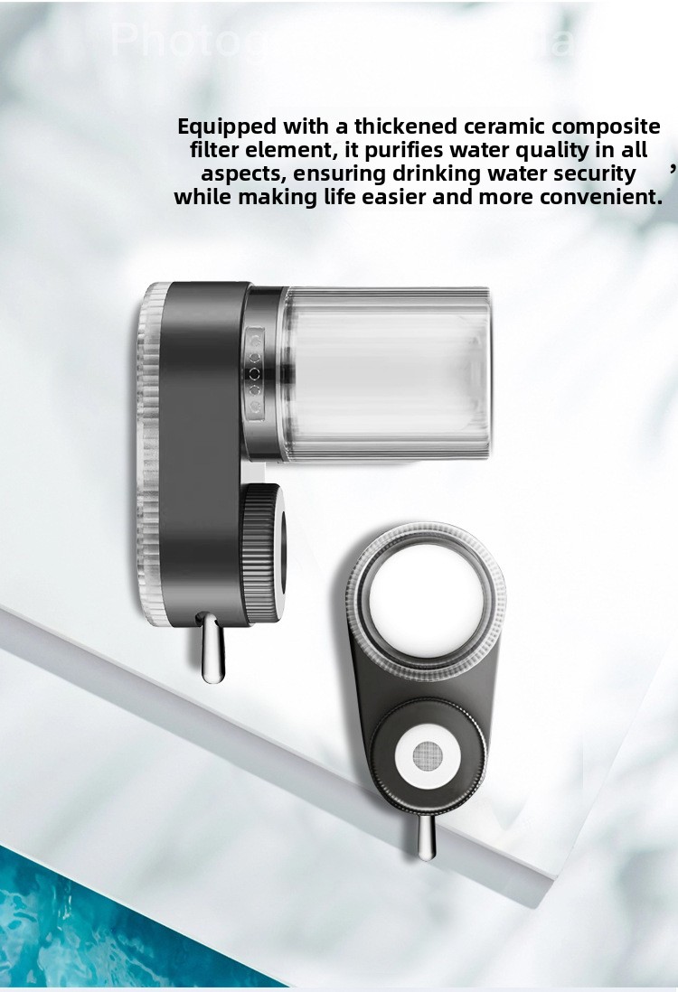 Wasserhahnfilter für den Haushalt, passend für Küchenarmaturen, mit waschbarem Keramikfilter_voghion.com