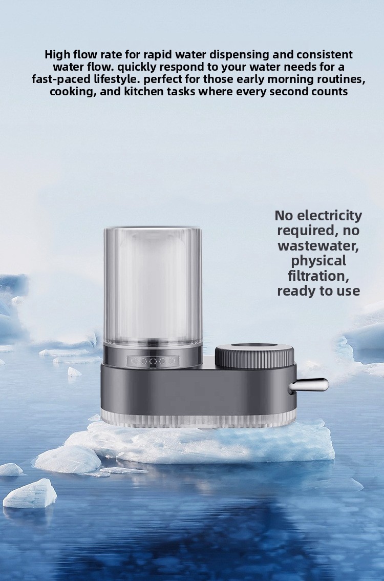 Wasserhahnfilter für den Haushalt, passend für Küchenarmaturen, mit waschbarem Keramikfilter_voghion.com