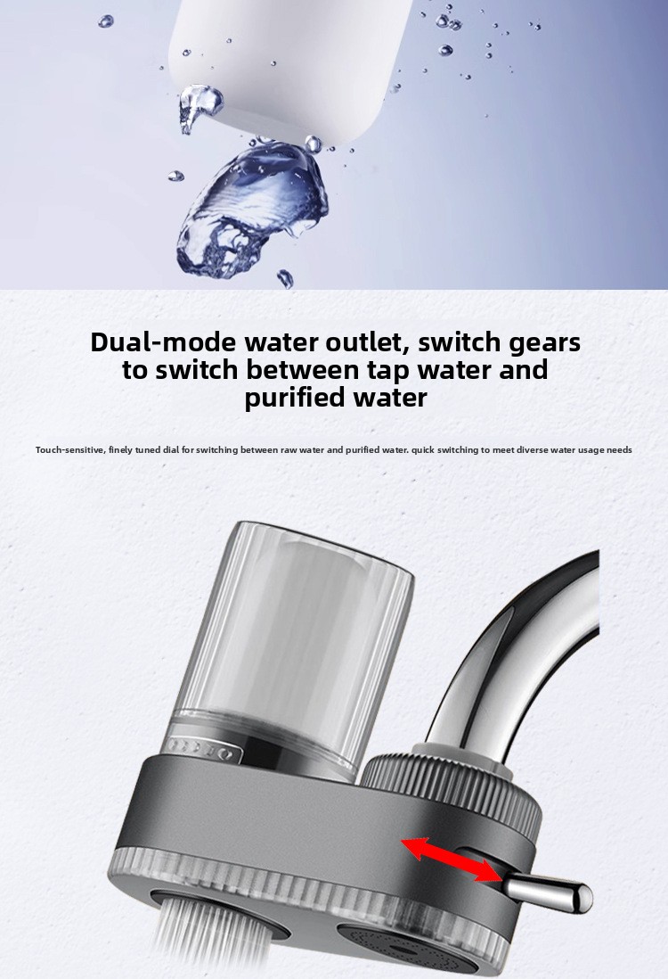 Wasserhahnfilter für den Haushalt, passend für Küchenarmaturen, mit waschbarem Keramikfilter_voghion.com