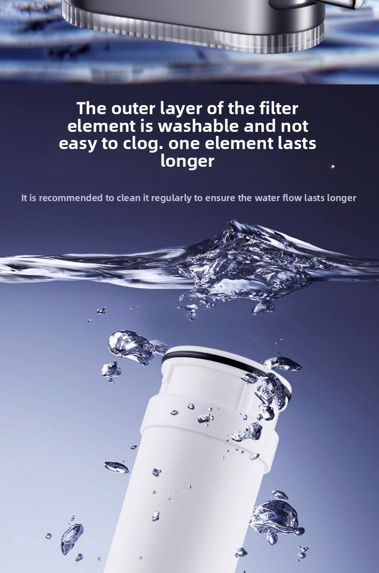 Wasserhahnfilter für den Haushalt, passend für Küchenarmaturen, mit waschbarem Keramikfilter_voghion.com