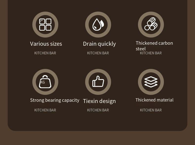 Weißer Haken ohne Bohren, Wandmontage, Hängestange, Aufbewahrung für Küchenutensilien, Löffel, Spatel, Organizer-Rack_voghion.com