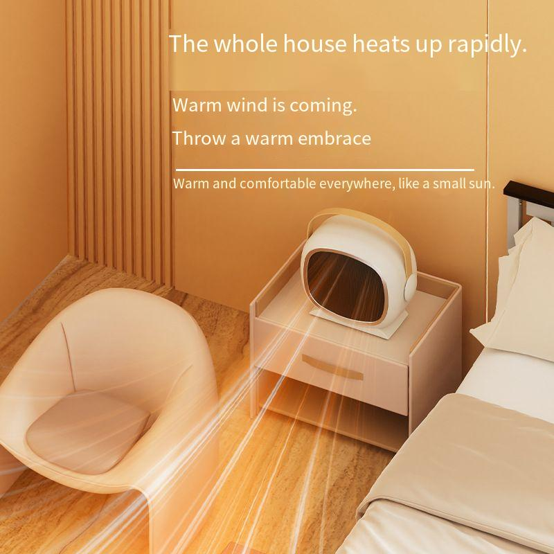 Tischgerät für den Heimgebrauch, Hochleistungs-PTC-Keramik-Schnellheizgerät, tragbarer kleiner Elektroheizer_voghion.com