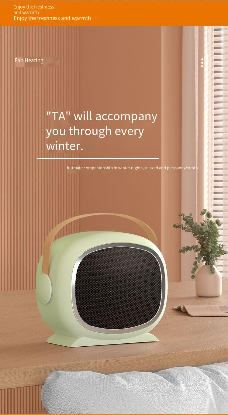Tischgerät für den Heimgebrauch, Hochleistungs-PTC-Keramik-Schnellheizgerät, tragbarer kleiner Elektroheizer_voghion.com