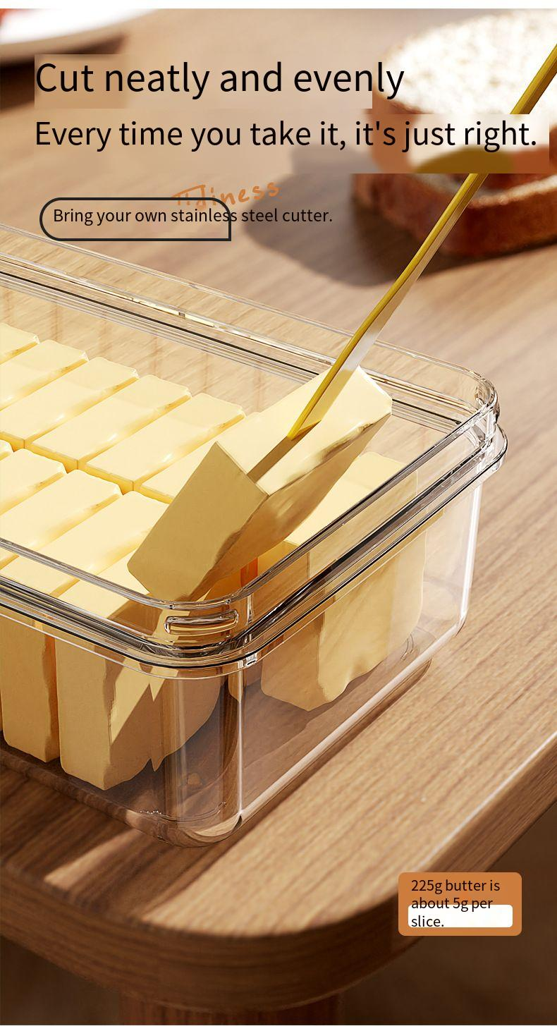Nuovo contenitore esclusivo transfrontaliero del 2025 con taglio a coltello per burro sigillato e mantenimento della freschezza_voghion.com