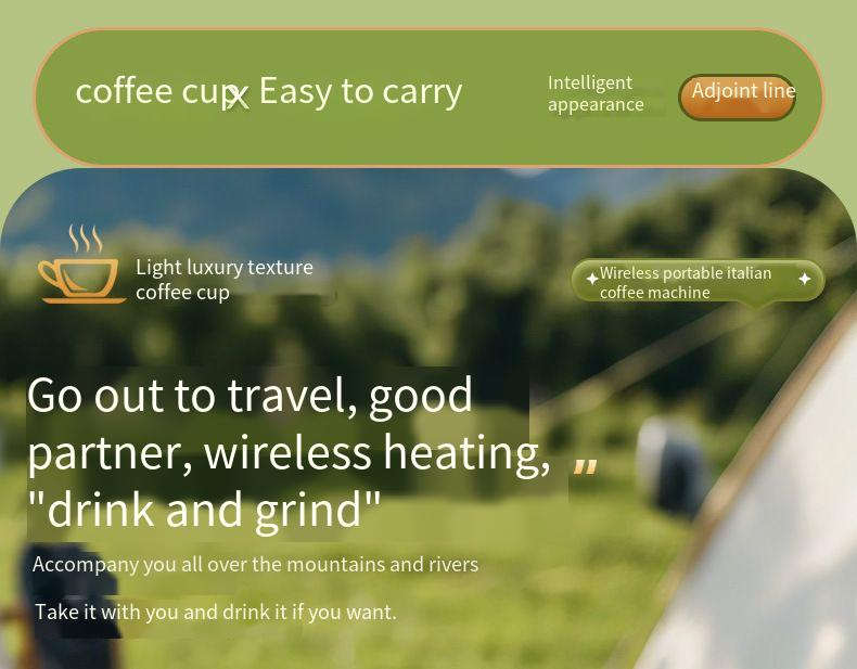 Macchina per caffè espresso portatile transfrontaliera a capsule, completamente automatica, con pompa italiana a pressione, riscaldamento wireless e estrazione a pressione._voghion.com