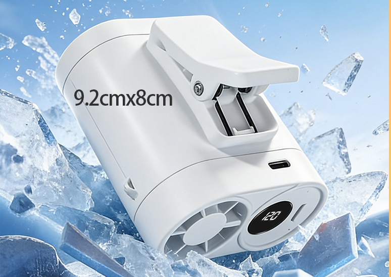 Portable Handheld Fan Desktop Rechargeable Cooling Fan_voghion.com
