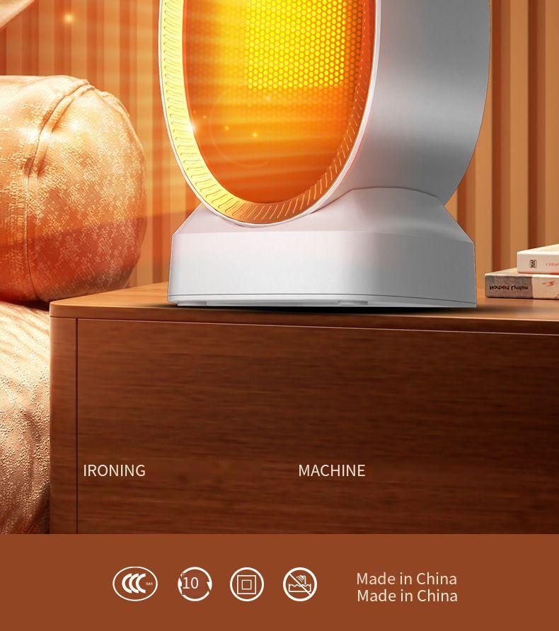 Nuovo modello 2024 Riscaldatore domestico Ventilatore ad aria calda Bagno Risparmio energetico Piccolo scaldapiedi Ufficio Piccolo sole Inverno_voghion.com