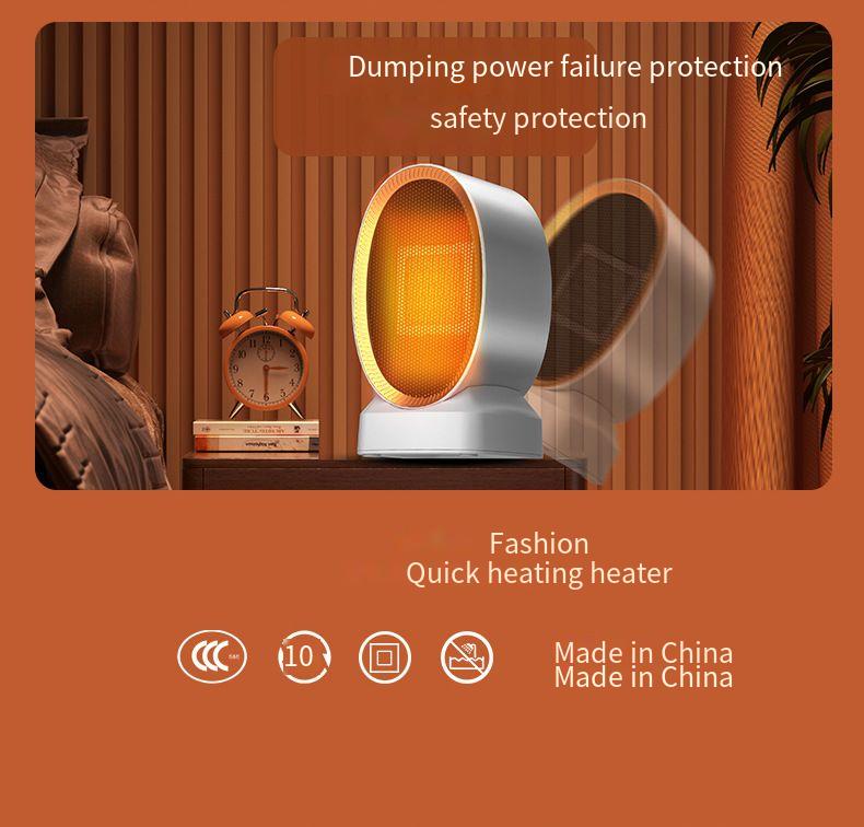 Nuovo modello 2024 Riscaldatore domestico Ventilatore ad aria calda Bagno Risparmio energetico Piccolo scaldapiedi Ufficio Piccolo sole Inverno_voghion.com
