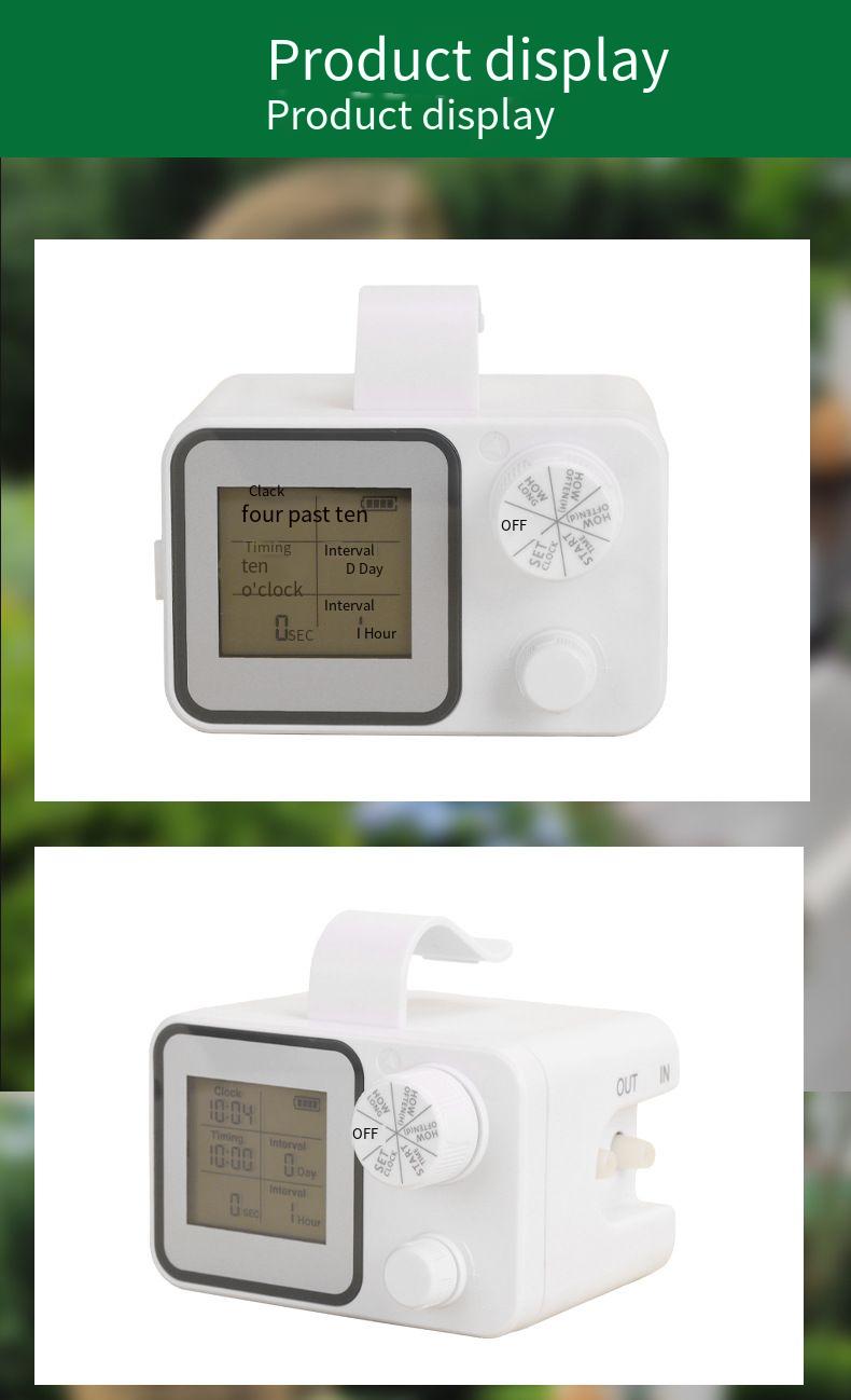 Smart Home Gardening, Automatic Machine For Lazy People, Office Potted Plant Timer Drip Watering Device_voghion.com