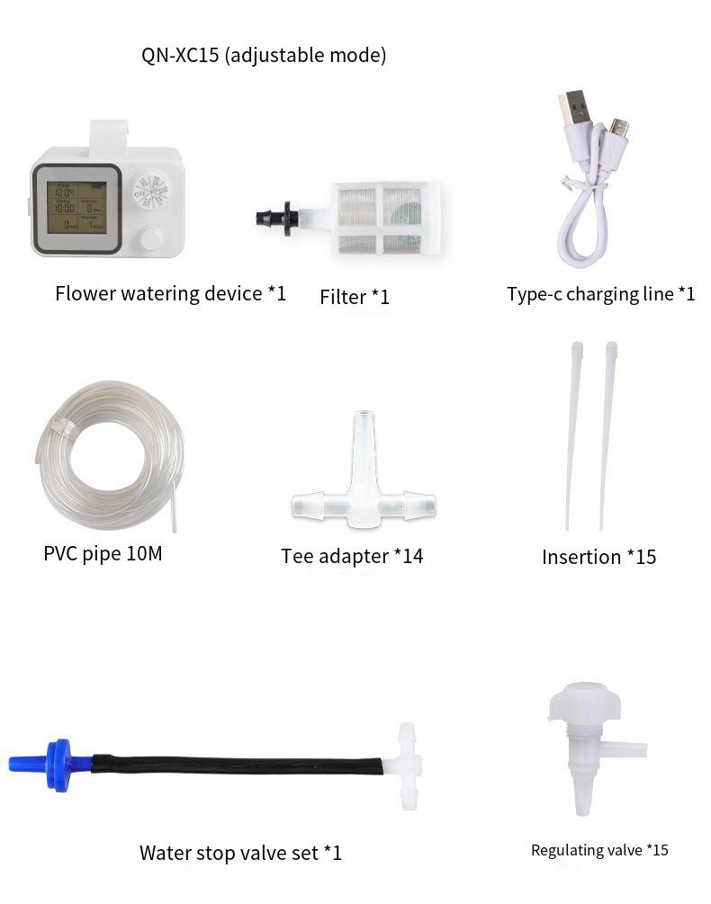 Smart Home Gardening, Automatic Machine For Lazy People, Office Potted Plant Timer Drip Watering Device_voghion.com