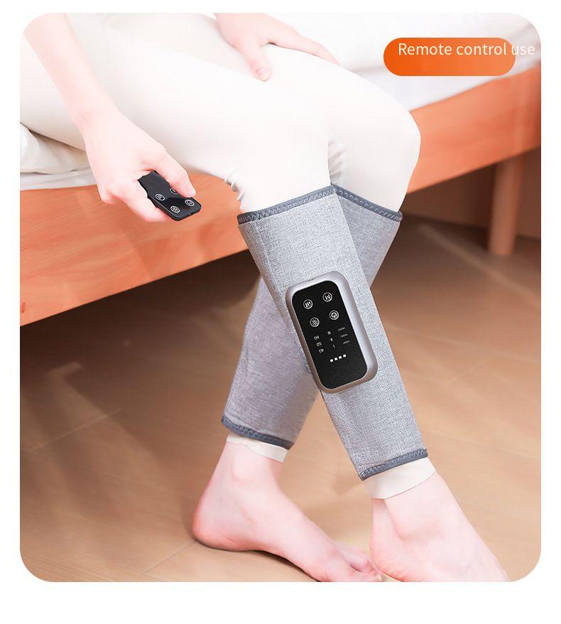 Elektrischer Waden-Airbag mit Luftdruckmassagegerät, Multifunktions-Massagegerät mit konstanter Temperatur, Wärmekompresse, Schönheits-Beine_voghion.com