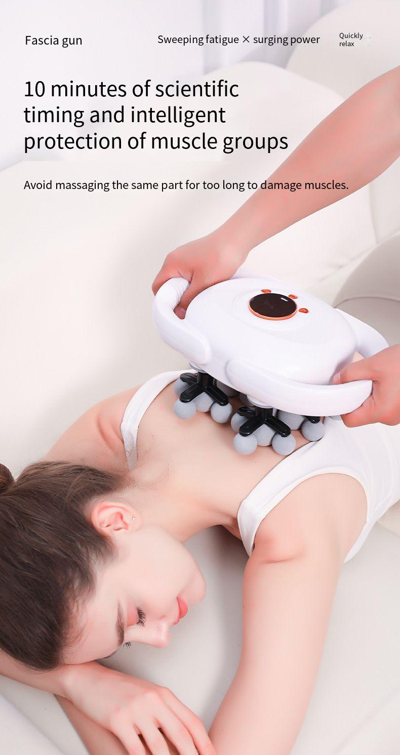 22-Head Multi-Head Fascia Muscle Massager Professional Grade Home Use Full Body Deep Relaxation High-Frequency Massage_voghion.com