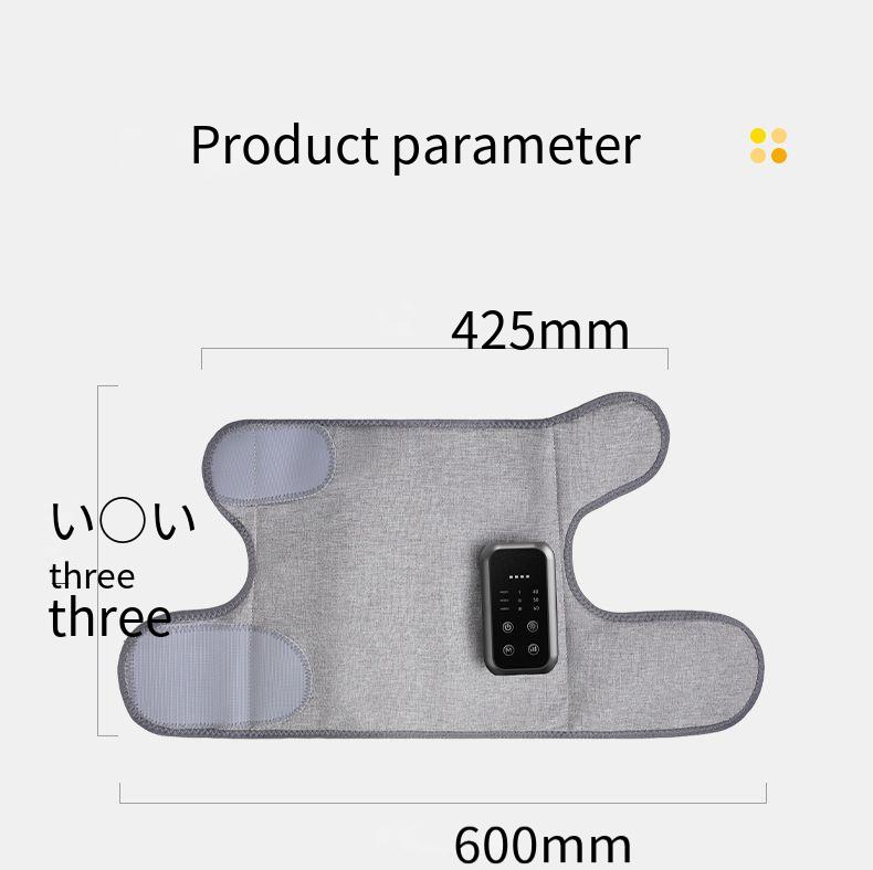 Elektrischer Waden-Airbag mit Luftdruckmassagegerät, Multifunktions-Massagegerät mit konstanter Temperatur, Wärmekompresse, Schönheits-Beine_voghion.com