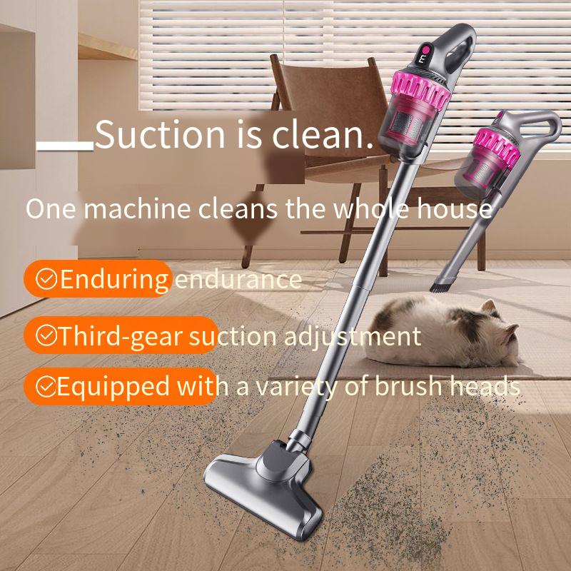 Wireless Vacuum Cleaner For Home High Suction Dust Detection_voghion.com