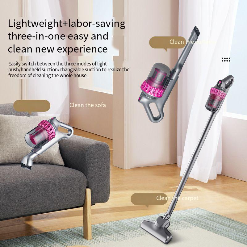 Wireless Vacuum Cleaner For Home High Suction Dust Detection_voghion.com