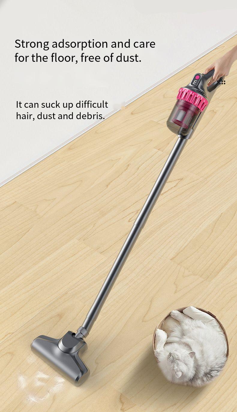 Wireless Vacuum Cleaner For Home High Suction Dust Detection_voghion.com