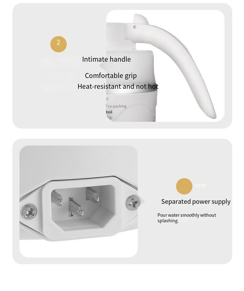 Foldable Silicone Electric Kettle For Business Travel & Dorms_voghion.com