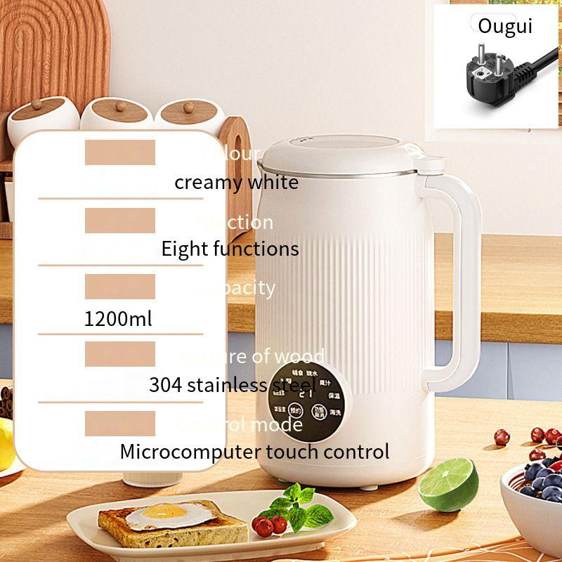 Touchscreen Fully Automatic Multifunctional Soy Milk Maker, Blender, No-cook, No-filter, Suitable For 4-5 People, Juice_voghion.com