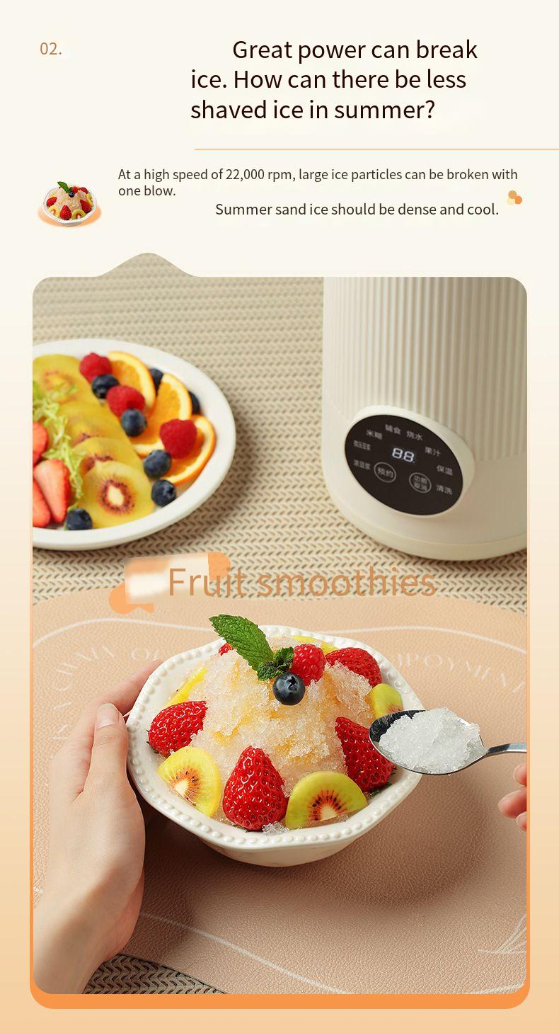 Fully Automatic Soy Milk Maker And Blender For 4 To 5 People_voghion.com