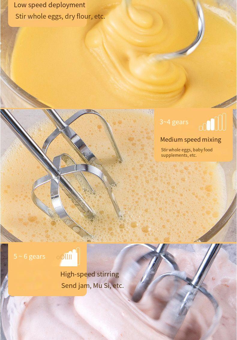 Stainless Steel Tabletop Egg Beater And Dough Mixer For Baking_voghion.com