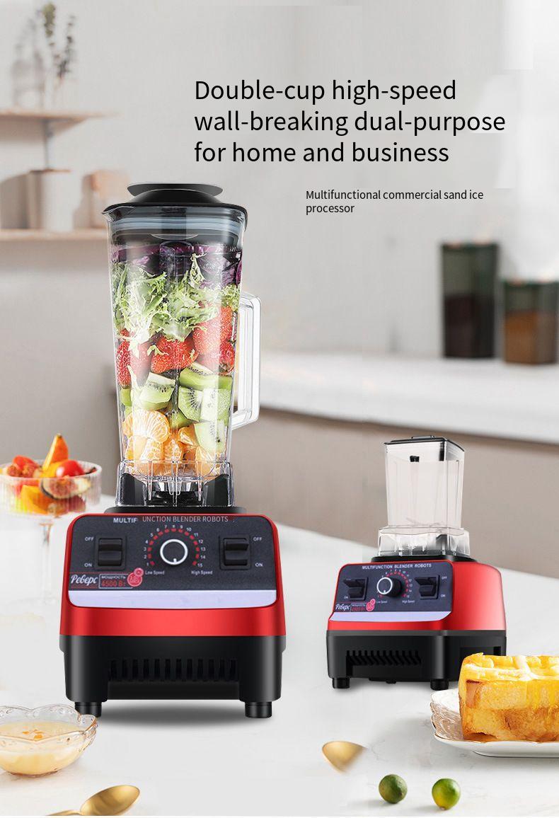 Countertop Blender Food Processor For Kitchen Smoothies And Juice_voghion.com