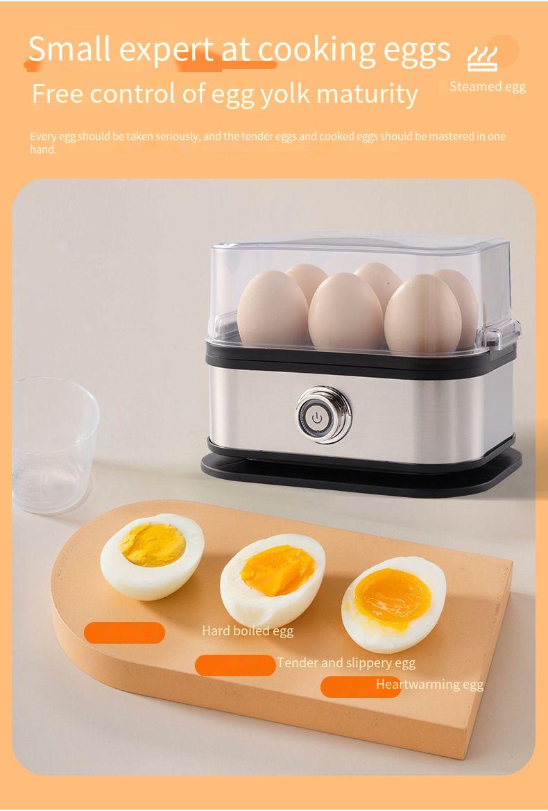 Multifunctional Egg Cooker With Automatic Stainless Steel Cooker, Kitchen Steamer, Household Breakfast Machine,_voghion.com