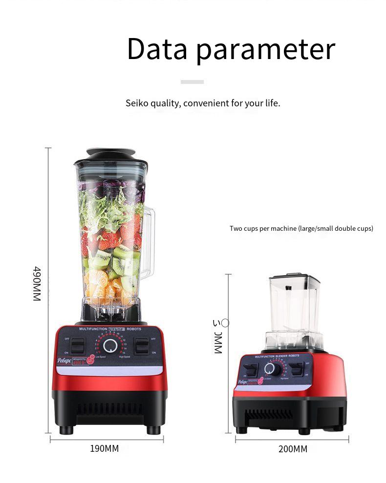 Countertop Blender Food Processor For Kitchen Smoothies And Juice_voghion.com