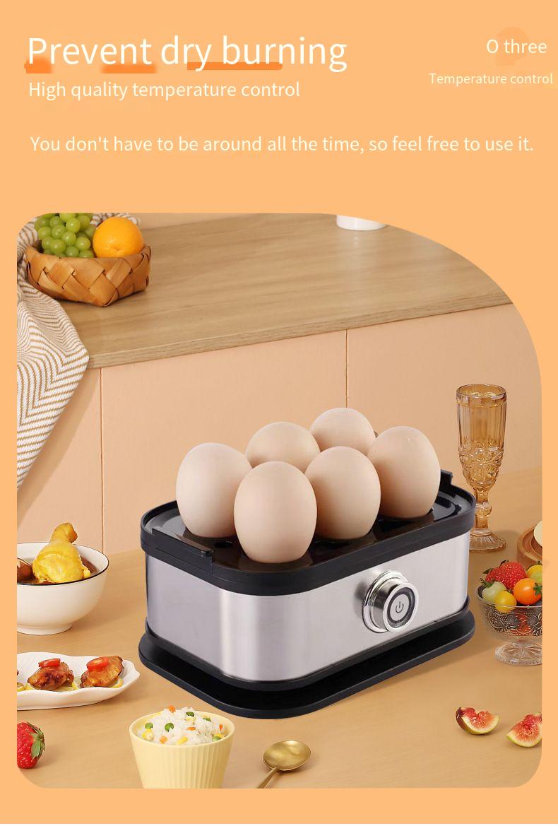 Multifunctional Egg Cooker With Automatic Stainless Steel Cooker, Kitchen Steamer, Household Breakfast Machine,_voghion.com