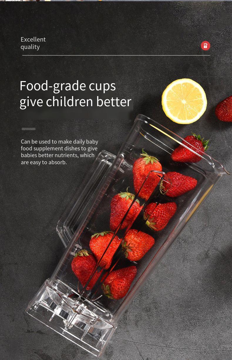 Countertop Blender Food Processor For Kitchen Smoothies And Juice_voghion.com