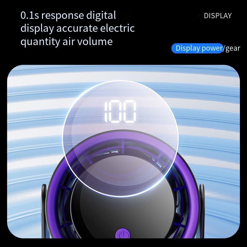 Hot-Selling Desktop Household High-Speed Office Small Electric USB Rechargeable Circulation Fan_voghion.com