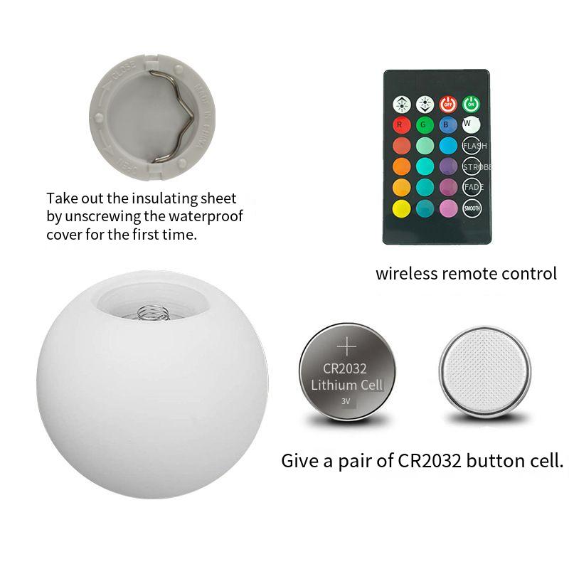 Best-selling Floating LED Round , Luminous Ball With Remote Control_voghion.com