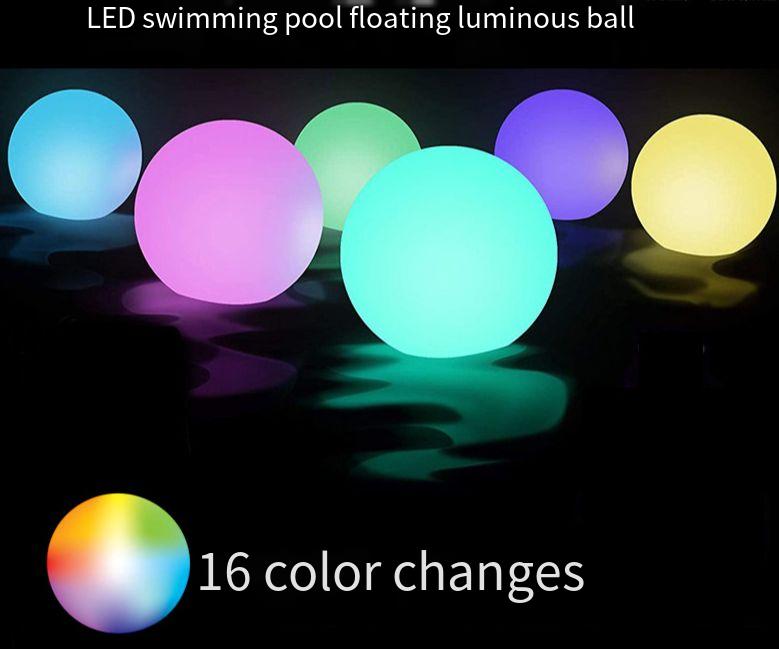 Best-selling Floating LED Round , Luminous Ball With Remote Control_voghion.com