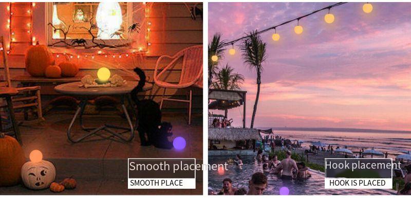 Best-selling Floating LED Round , Luminous Ball With Remote Control_voghion.com