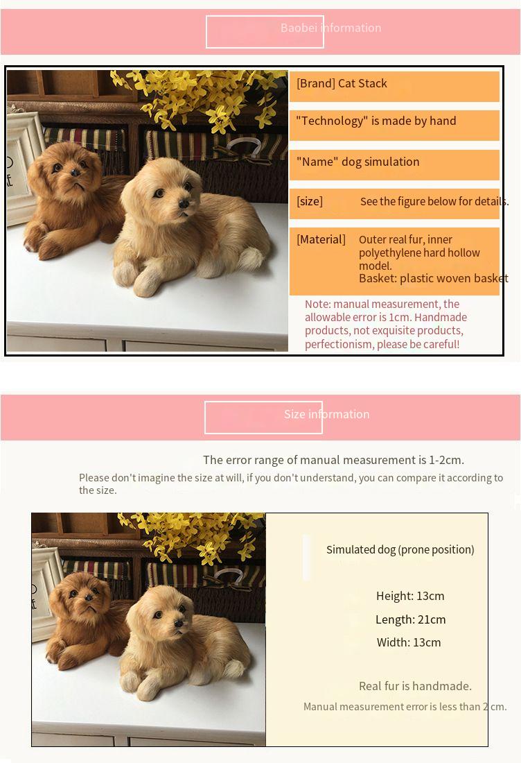 Statuetta cane golden retriever realistica decorazione casa_voghion.com