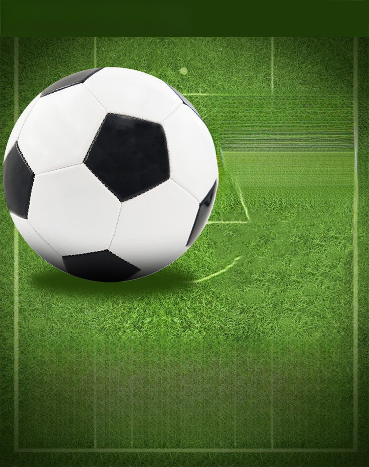 Pallone da calcio da allenamento per bambini, 4 studenti, 3, in gomma PVC cucita a macchina, taglia 5_voghion.com