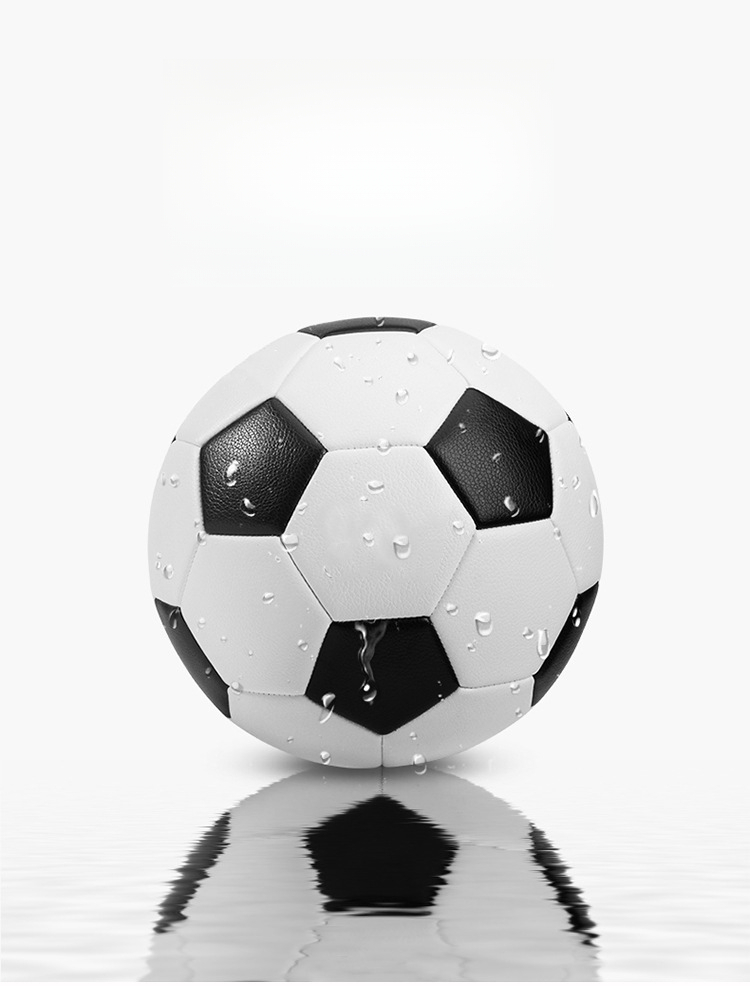 Pallone da calcio da allenamento per bambini, 4 studenti, 3, in gomma PVC cucita a macchina, taglia 5_voghion.com