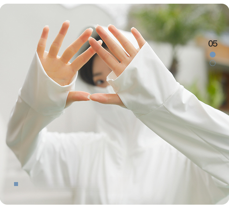 Unisex Ice Silk Clothing For Women, Summer 2025 New Style, Large Brim, UV Protection, Breathable Sun Protection Jacket_voghion.com