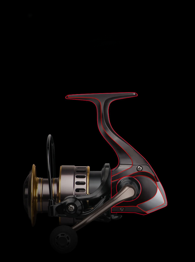 Full Metal Spinning Line Sea Rod Anchor Long Casting Reel Fishing Gear_voghion.com