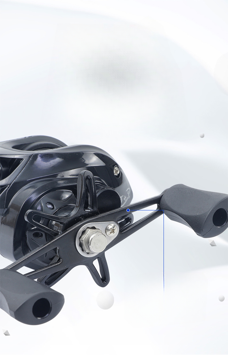 Vollmetall-Wassertropfenköder, Mikrobrücken-Raft-Angelrolle, explosionsgeschützte Schnur, Weitwurf, bereit zur Werksprüfung_voghion.com