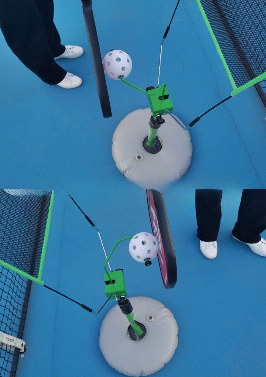 Pickleball Tennis Forehand Backhand Practice Device For Adults And Children Beginners Advanced Spin Swing Trainer_voghion.com