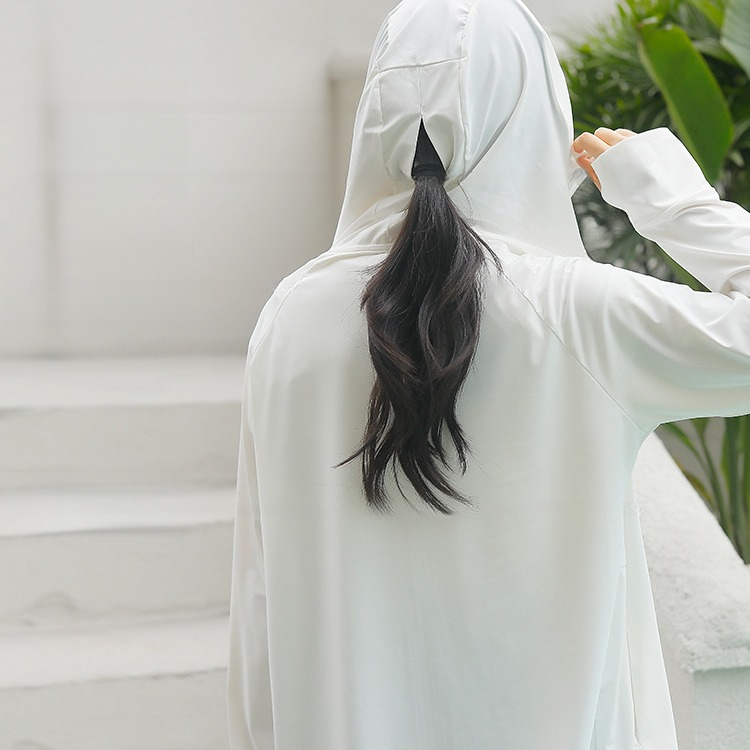 Unisex Ice Silk Clothing For Women, Summer 2025 New Style, Large Brim, UV Protection, Breathable Sun Protection Jacket_voghion.com