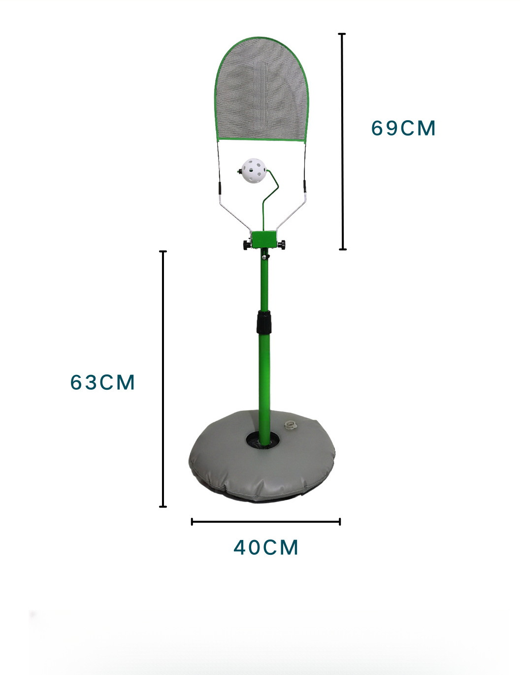 Pickleball Tennis Forehand Backhand Practice Device For Adults And Children Beginners Advanced Spin Swing Trainer_voghion.com