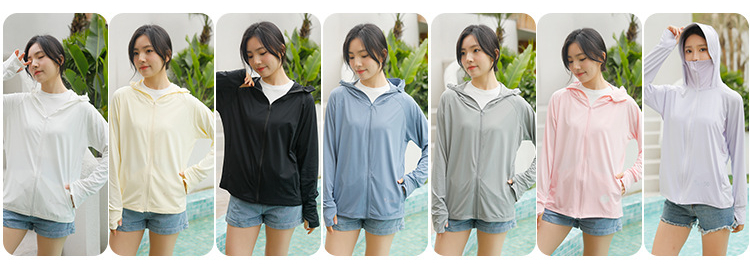 Unisex Ice Silk Clothing For Women, Summer 2025 New Style, Large Brim, UV Protection, Breathable Sun Protection Jacket_voghion.com