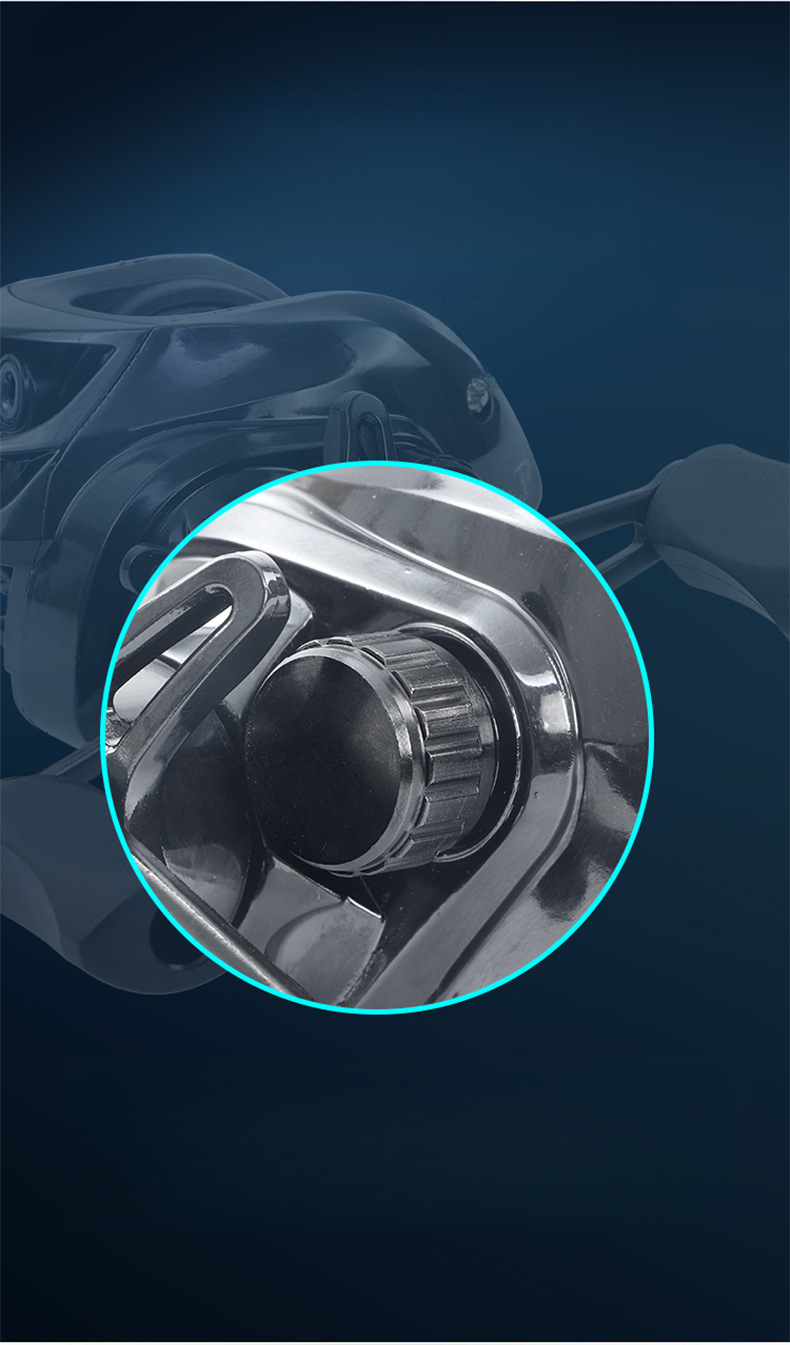 Vollmetall-Wassertropfenköder, Mikrobrücken-Raft-Angelrolle, explosionsgeschützte Schnur, Weitwurf, bereit zur Werksprüfung_voghion.com