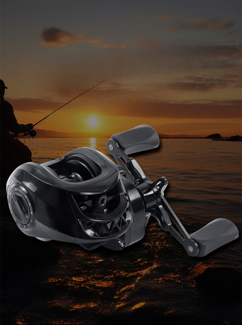 Vollmetall-Wassertropfenköder, Mikrobrücken-Raft-Angelrolle, explosionsgeschützte Schnur, Weitwurf, bereit zur Werksprüfung_voghion.com